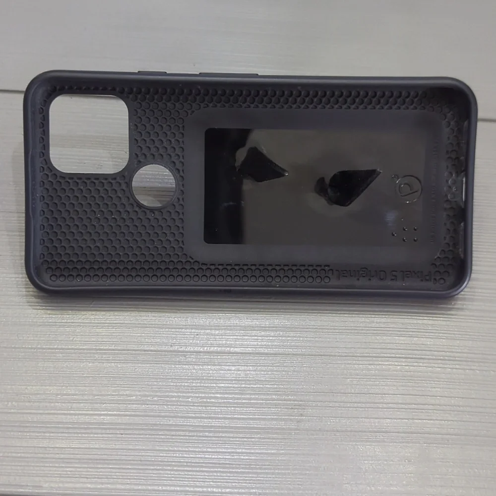 Loopy Google Pixel 5 Black/Brown Animal Leopard Print Case